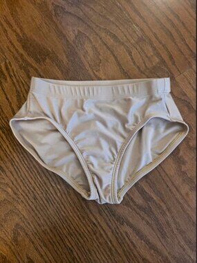 Double Platinum Dancewear Bottom Beige Nude  X-Small